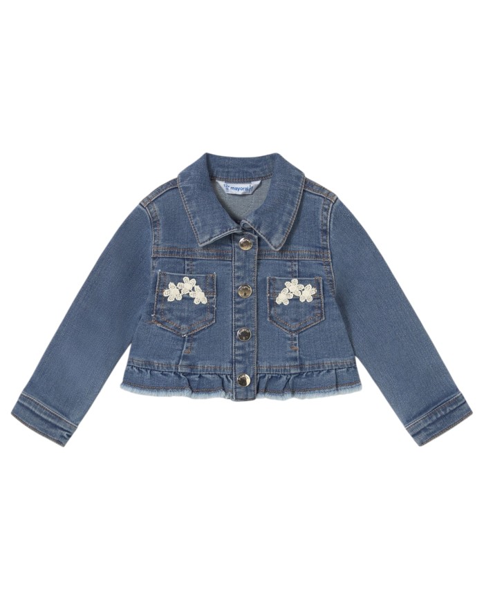 1461 Chaqueta vaquera volante bebe