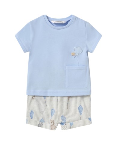 1202 Conjunto camiseta y pantalon corto