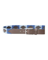POLO Azul Cinturon argentino FBM