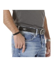 POLO Negro Cinturon argentino FBM